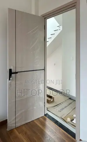 Hitops HDF Door With Frame and Architrave