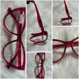 Burgundy Cat Eye Fashion Glasses / Optical Frames 