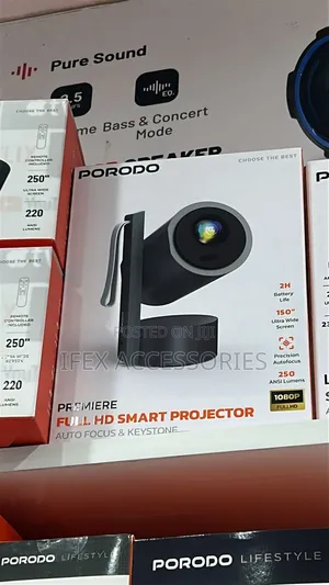 Porodo Premiere Full Hd Smart Projector