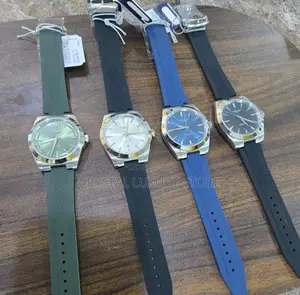 Longines Quality Luxury Men Rubber Strap Automatic Engine Wristwatch