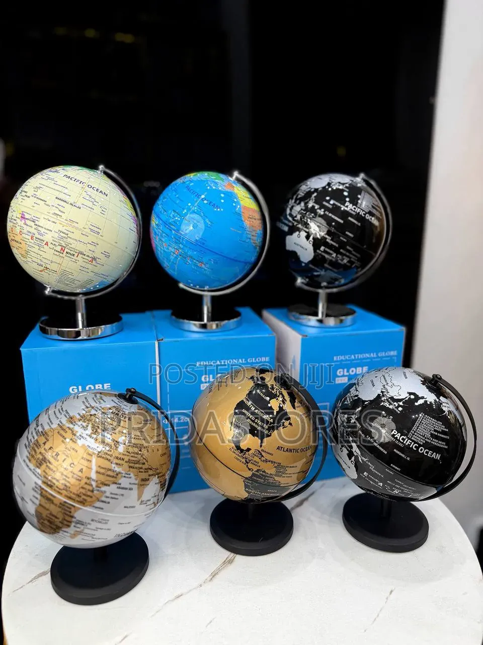 World Globe Decor