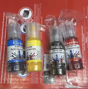 Epson Sublimation Ink Complete Set Black, Cyan, Yellow and Magenta