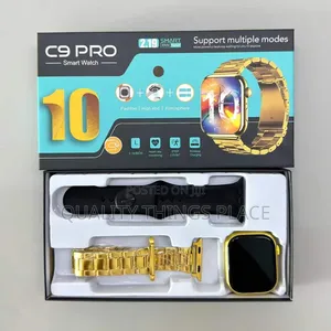 C9pro Gold Bluetooth Smart Watch