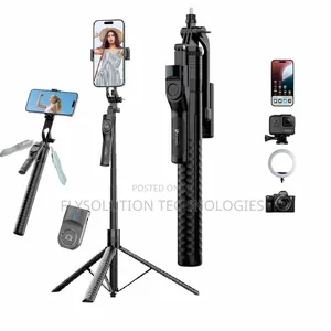 One Pop Up Sturdy Selfie Stick Tripod Stand -