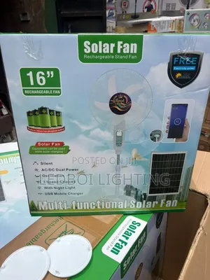 Standard Quality Rechargeable Standing Fan