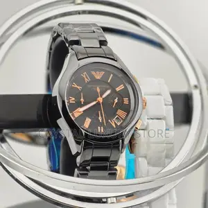 Emporio Armani Quality Men Chain Strap Wristwatch