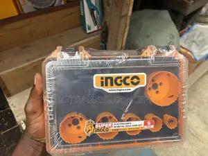 9pcs Set of Ingco Bi Metal Hole Saw Set