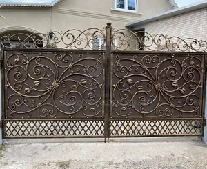 Wrought Iron Steel Gate Beep