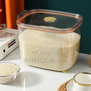 2 Acrylic Rice Bin