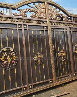 Wrought Iron Maserati Gate