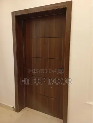 Hitops HDF Door With Frame and Architrave