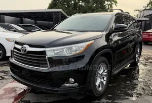 Toyota Highlander Limited Platinum 4x4 V6 (3.5L 6cyl 8A) 2017 Black