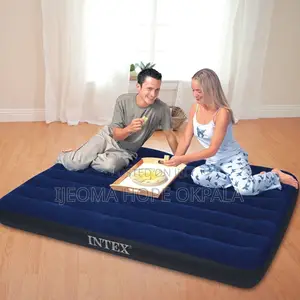 Details Intex 64755 King Dura-Beam Classic Downy Airbed 183x203x25 Cm