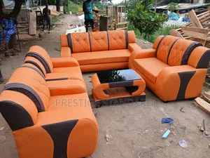 A Standard Leather Couch