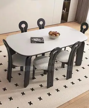 High Quality 6 Seater Marble Dinning Set