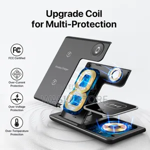 3-in-1 Foldable Wireless Charger Station