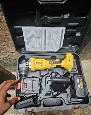 Dewalt Cordless Grinder With Double Batteries