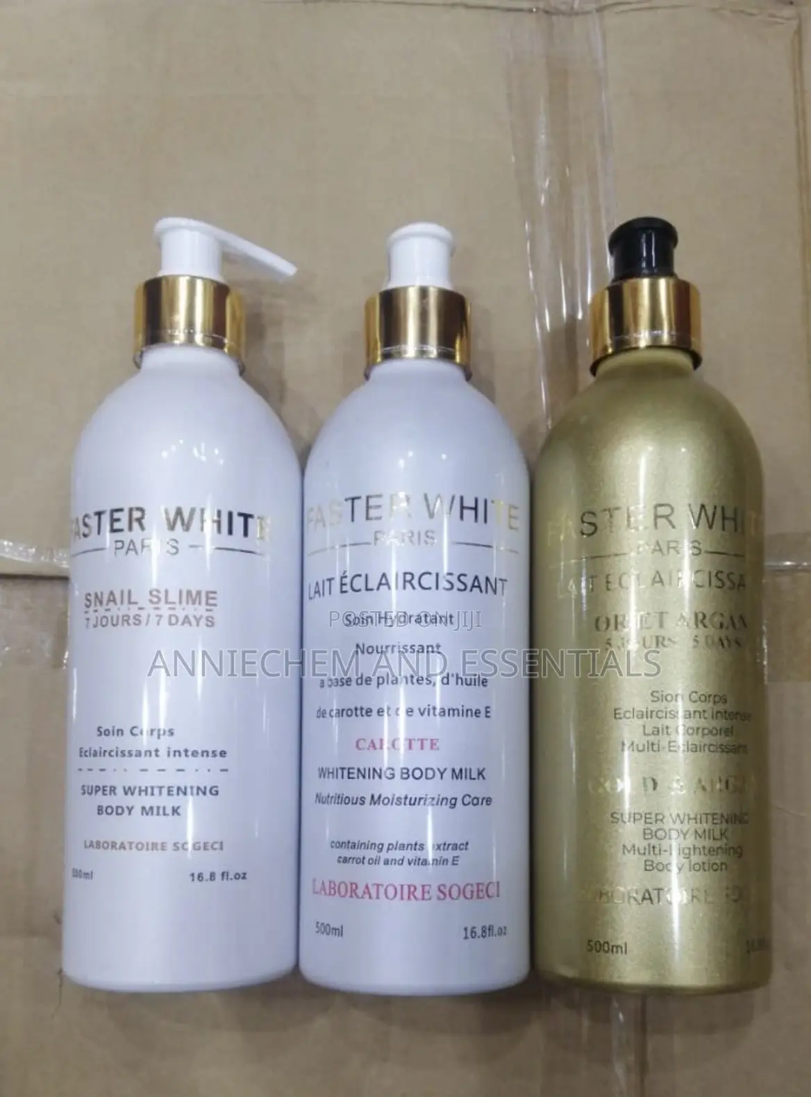 Faster White Lotion