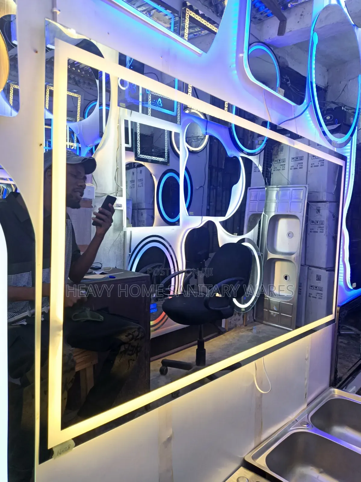 Panel Light Mirror