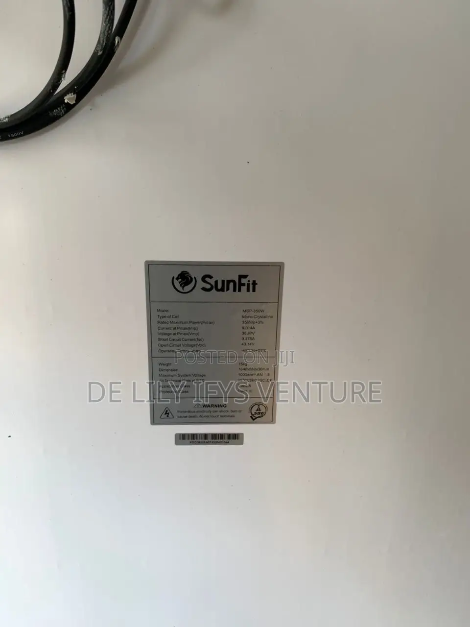 350w Solar Panel Mono Sunfit