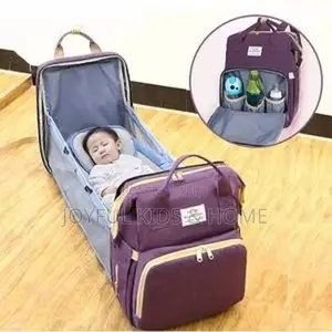 Multipurpose Foldable Baby Bag and Baby Cot Bed