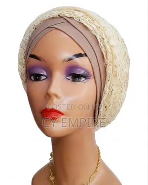 Chantilly Lace Turban Wrap