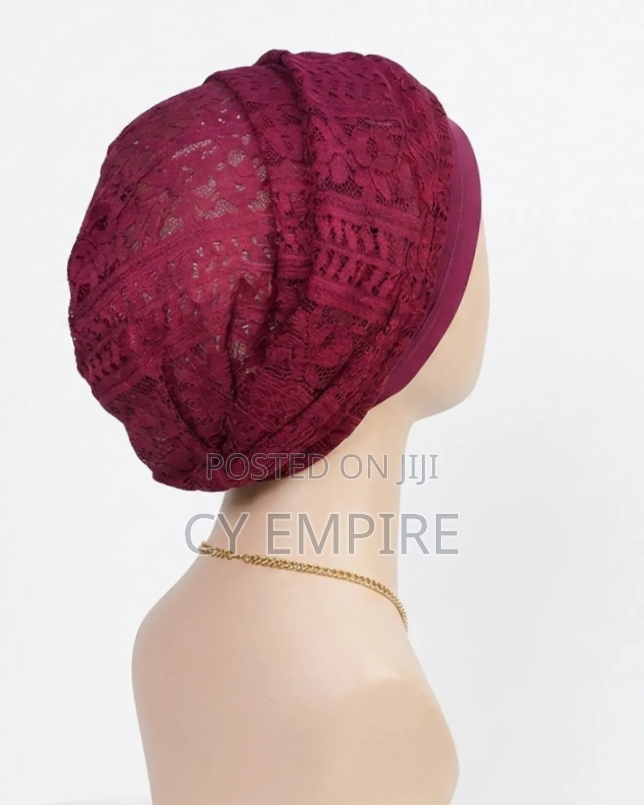 Chantilly Lace Turban Wrap