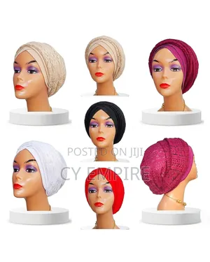 Chantilly Lace Turban Wrap