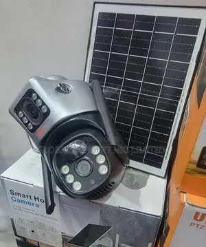Powered Smart Duel Lens Solar Camera