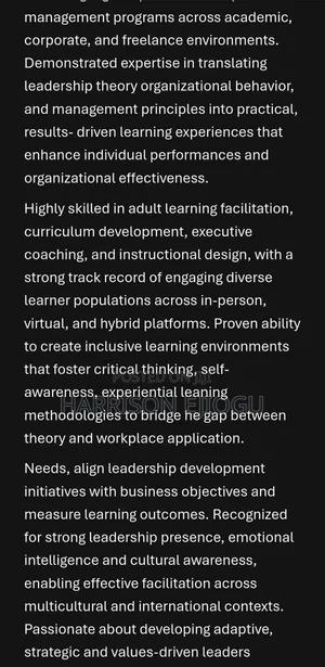 Curriculum Vitae