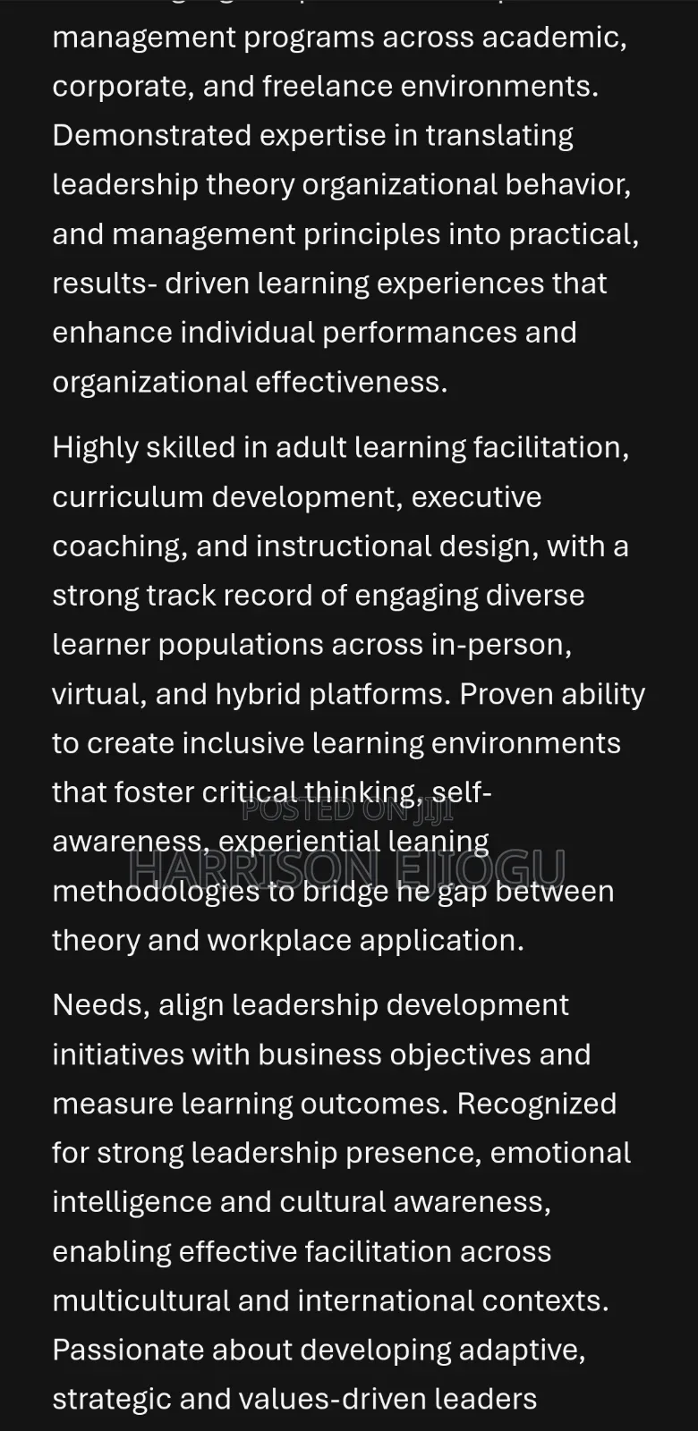 Curriculum Vitae
