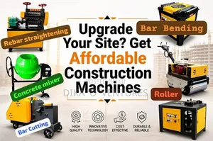 Construction Machineries - Bar Bending - Roller- Bar Cutting - Rebar