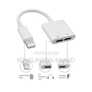 Promote 2 in 1 Audio and Charging Adaptor