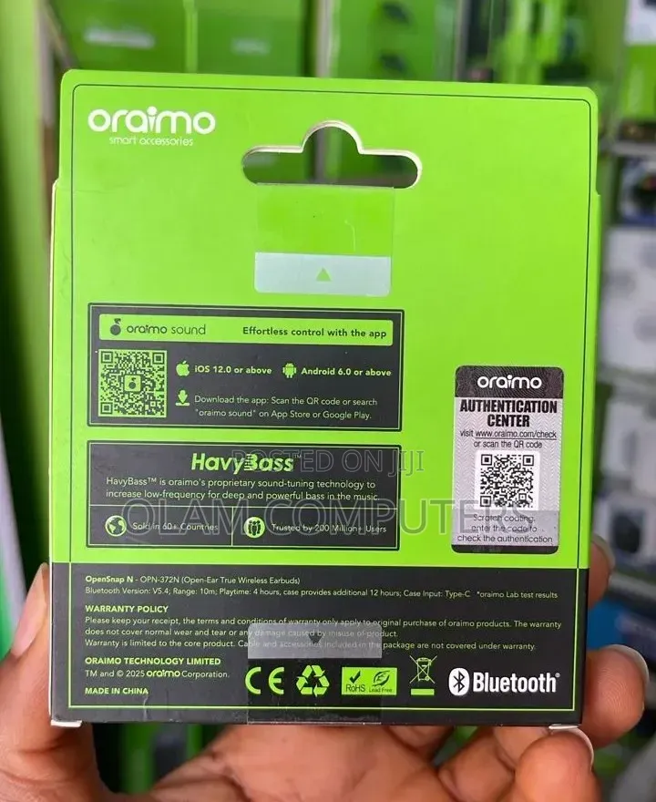Oraimo Opensnap N Opn-372