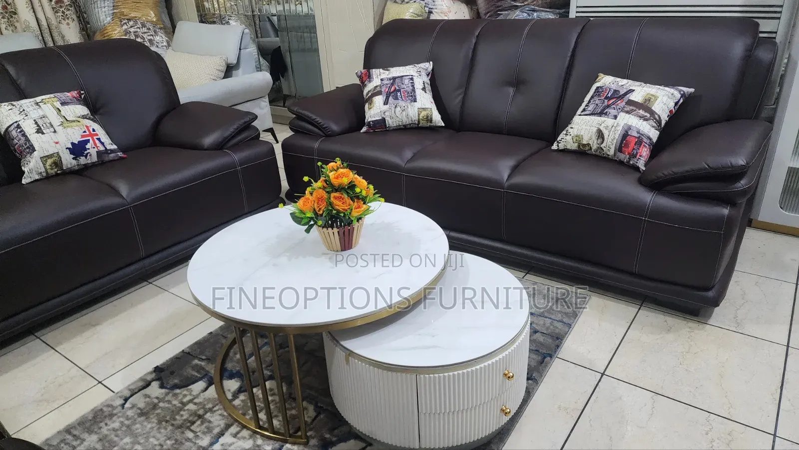 Leather Sofa