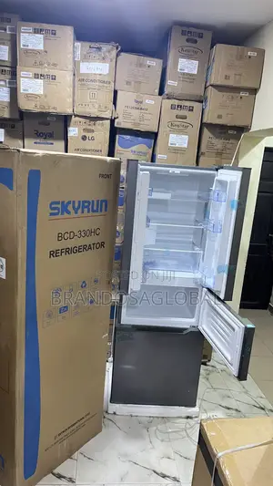Skyrun Refrigerator 300l (Bcd-330hc)Modern Double Door Fridge Unit