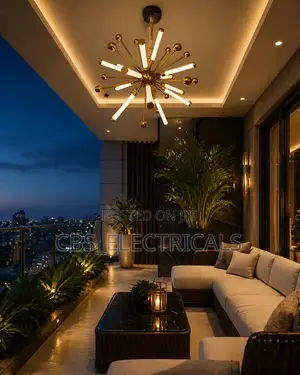 Modern Gold Sputnik Led Chandelier – Luxury Edition