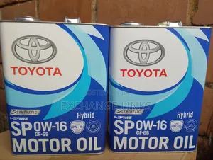 Toyota 0w-16 Hybrid Engine Oil 4l