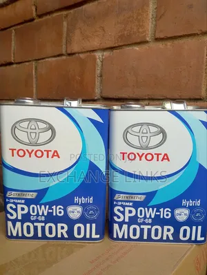 Toyota 0w-16 Hybrid Engine Oil 4l