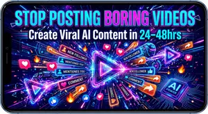 I Will Create Viral Ai Videos for Content Creators, Reels Tiktok Gro