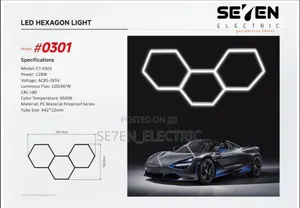 3 Hexagon Led Linear Lighting