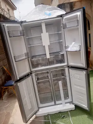 Ultra-Modern Hisense 4-Door Side-by-Side Fridge
