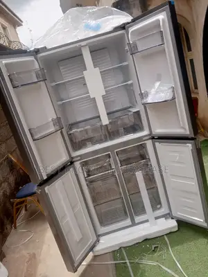 14. Luxury Living: Hisense 54wc 4-Door Refrigerator
