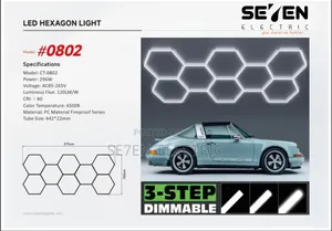8 Hexagon Linear Led