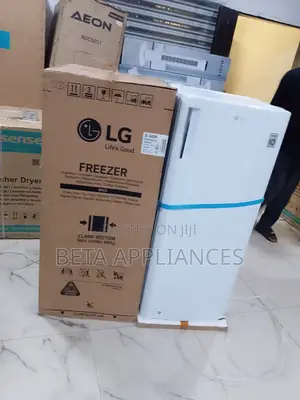 Lg 70l Upright Freezer Easy Clean Interior
