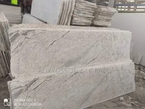 White Champagne Granite Slabs