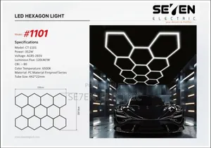 11 Hexagon Linear Lighting Led