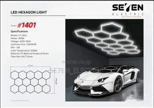 14hexagon Led Linear Set Lighting