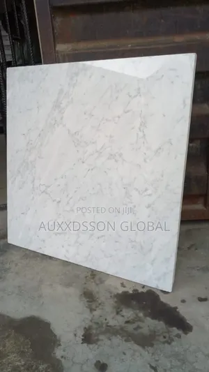 Italian White Carara Marble Tiles 60cm X 60cm X 20mm