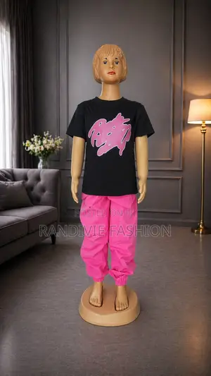 Barbie Set Outfit [Fuchsia/Black]